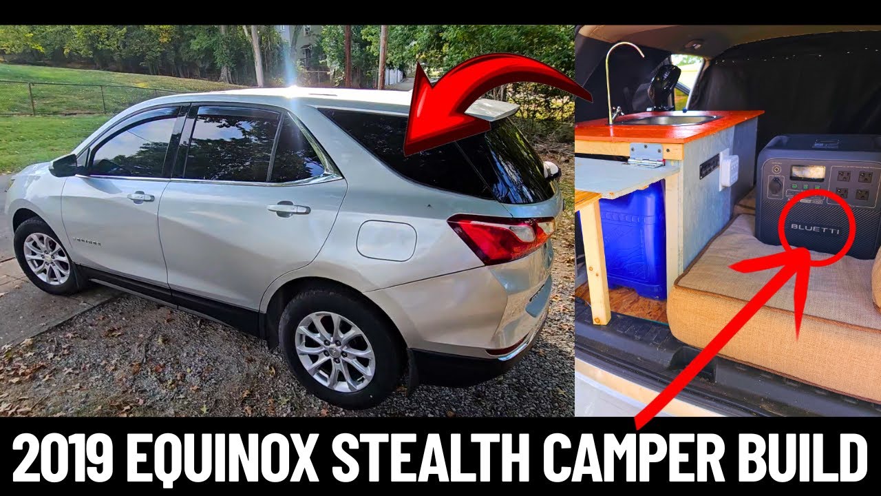 DIY 2019 Chevy Equinox Stealth Camper | SUV Camping Build with Bluetti AC180