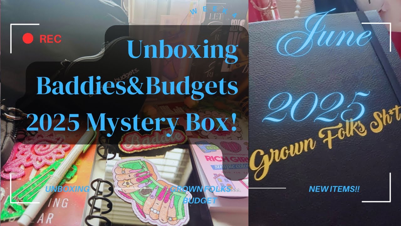 ⁠@Baddies & Budgets 2025 Mystery box Unboxing!! | The category is Grown Folks Business | Budget