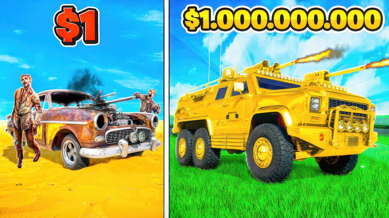 1$ MASINA de ZOMBIE la 999.999.999$ in GTA 5!