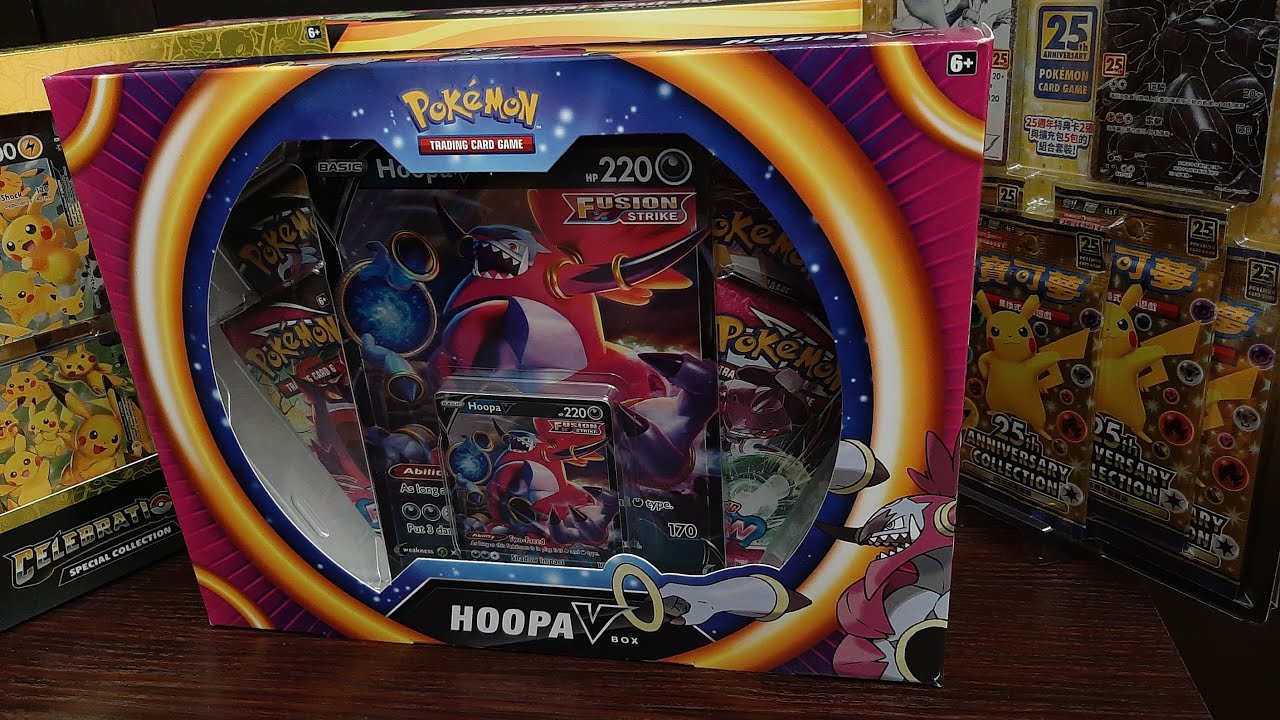 Pokemon TCG Hoopa V Box (Opening kart PL)
