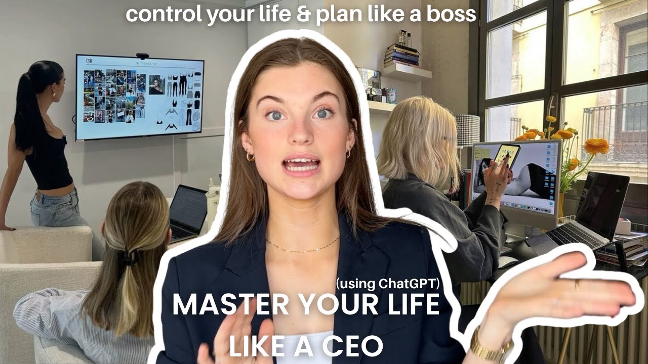 how to RUN your life like a CEO w/ChatGPT | mindset shifts, energy audits, habits & more
