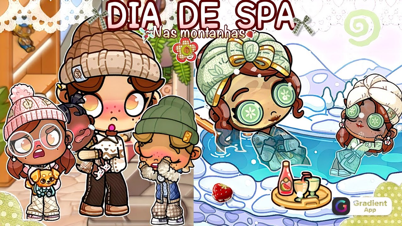 .•AESTHETIC❤️🧚🏽‍♀️.• Spa day in the Mountains🧖🏼‍♀️🏔️Jake stayed with the Kids. 