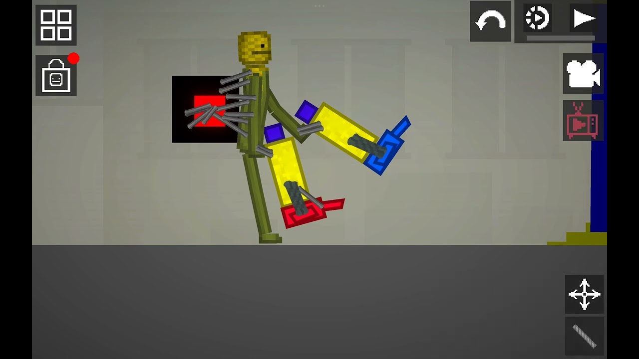 When you see huggy statue at the entrance 