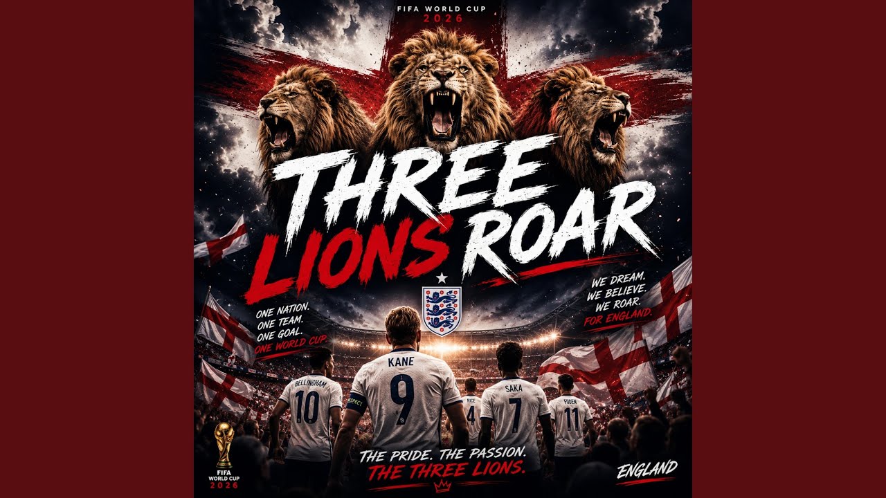 Three Lions Roar (England World Cup 2026)