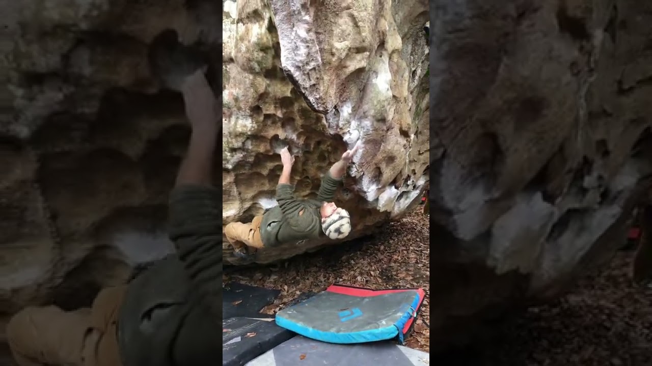 The coolest rock I’ve ever touched. (Razorback and Razor’s Edge- Zahnd, GA.)