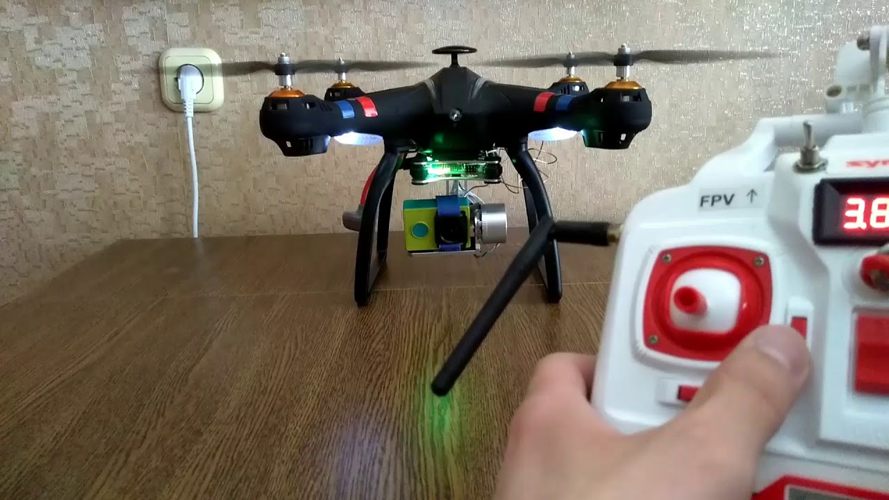 Syma x8 Brushless Arduino Pro mini Gimbal 2D Axis DJI Phantom