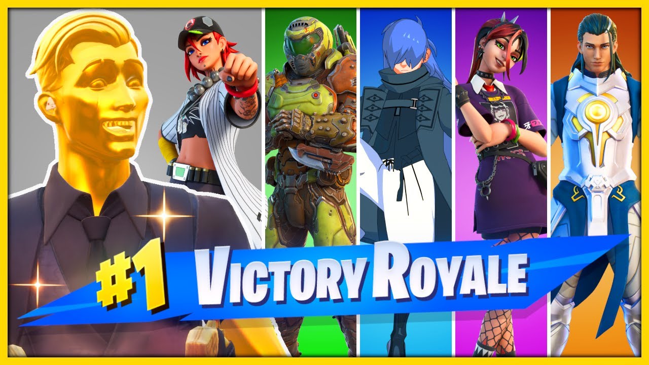 Tilfældig Battle Pass Skin Challenge! (Chapter 4) • Dansk