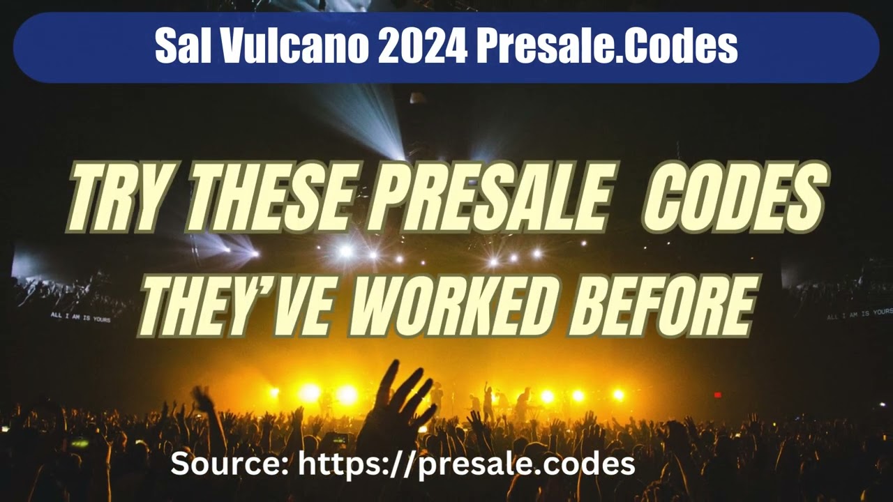 Sal Vulcano presale codes 2024