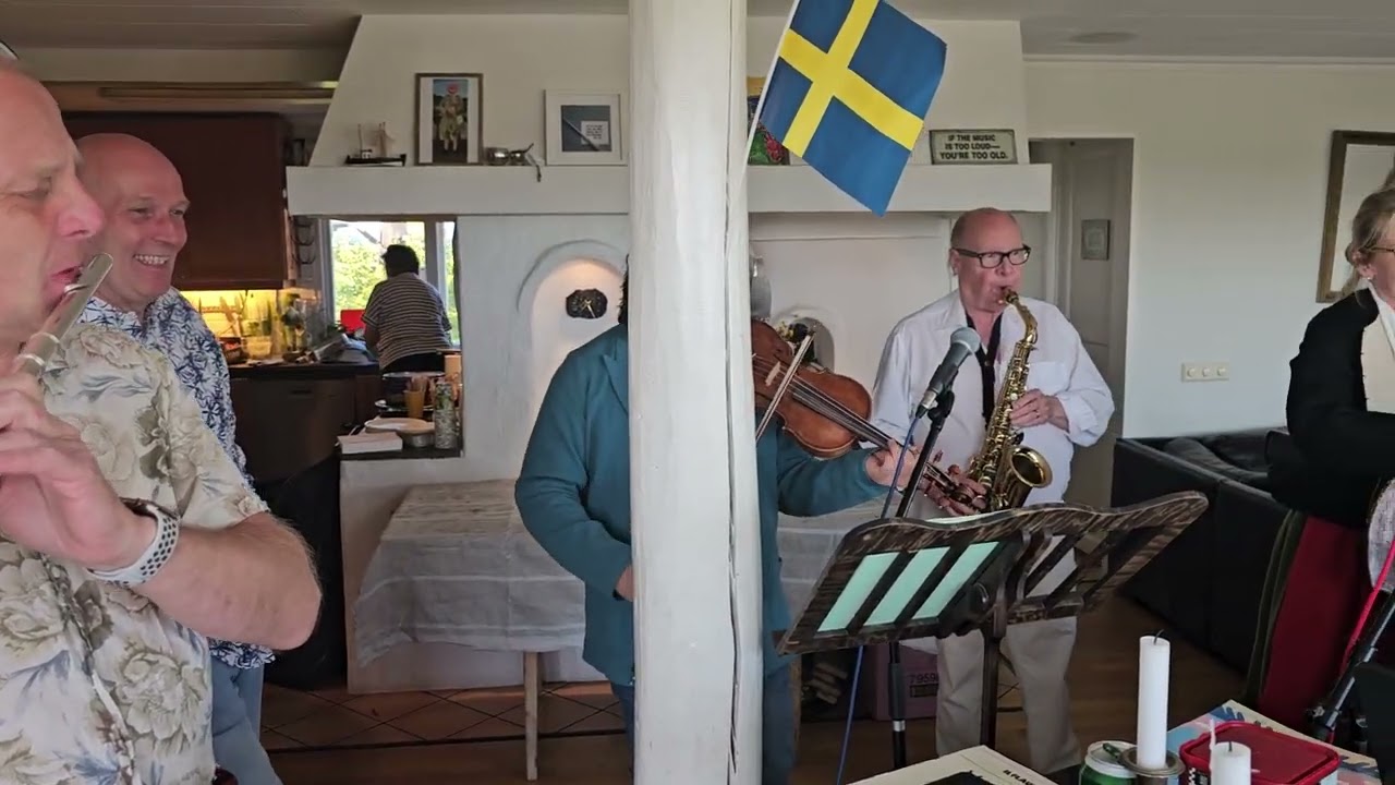 Midsommar på Bergholm 2024.        Jam hos Jan 6