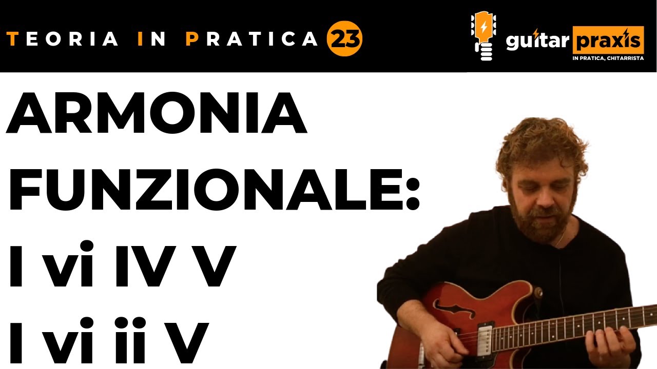 Teoria Musicale per Chitarristi, 23: ARMONIA FUNZIONALE - il giro di do (I vi IV V e I vi ii V)