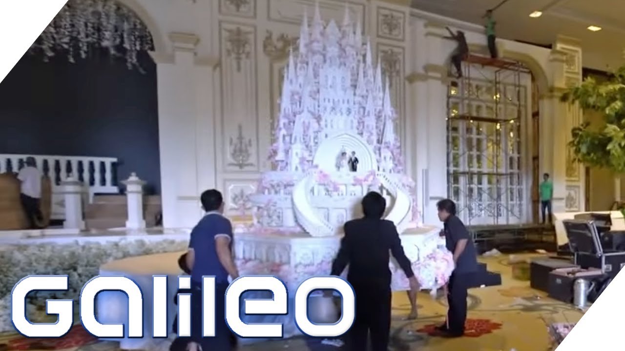 Indonesien: Die größten Hochzeitstorten der Welt | Galileo | ProSieben