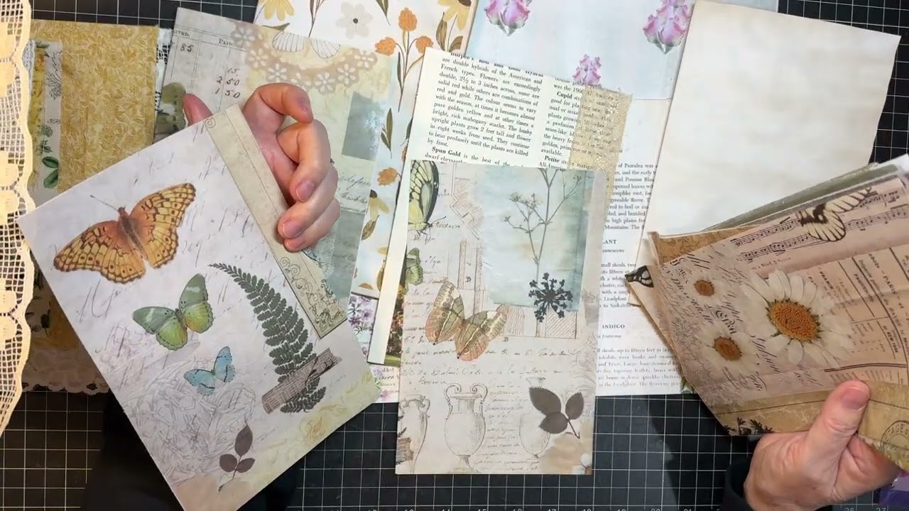 Hodge Podge Video! - Signatures for Journal Kits!  Finishing Cards!