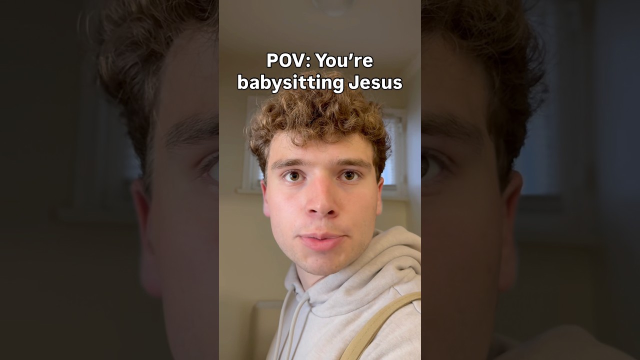 PART 4 #Jesus #babysittingJesus #comedyshorts #christiancomedy #christianhumor #skit #babysitting