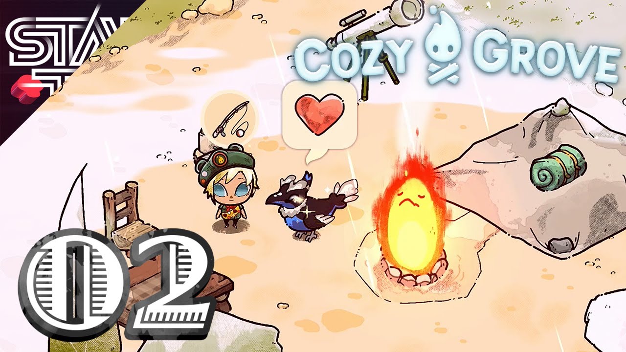 Fishing and Looting | Cozy Grove - Ep 2