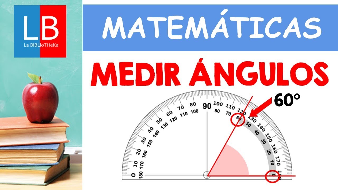 MEDIR &Aacute;NGULOS con TRANSPORTADOR para ni&ntilde;os ✔👩&zwj;🏫 PRIMARIA
