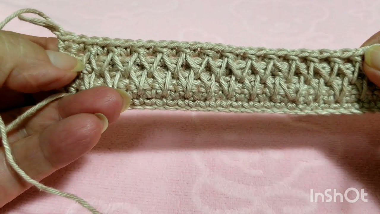 - Ponto em crochê  favo de mel ou alvéolo, passo a passo! Perfeito para tapetes, bolsas, peseiras ..