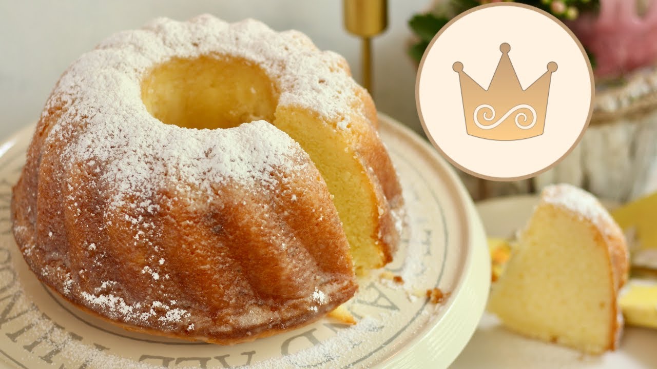 🍋 SAFTIGSTER ZITRONEN-GUGELHUPF, DEN ICH KENNE! 😍ZITRONENKUCHEN BACKEN 🍋 REZEPT VON SUGARPRINCESS