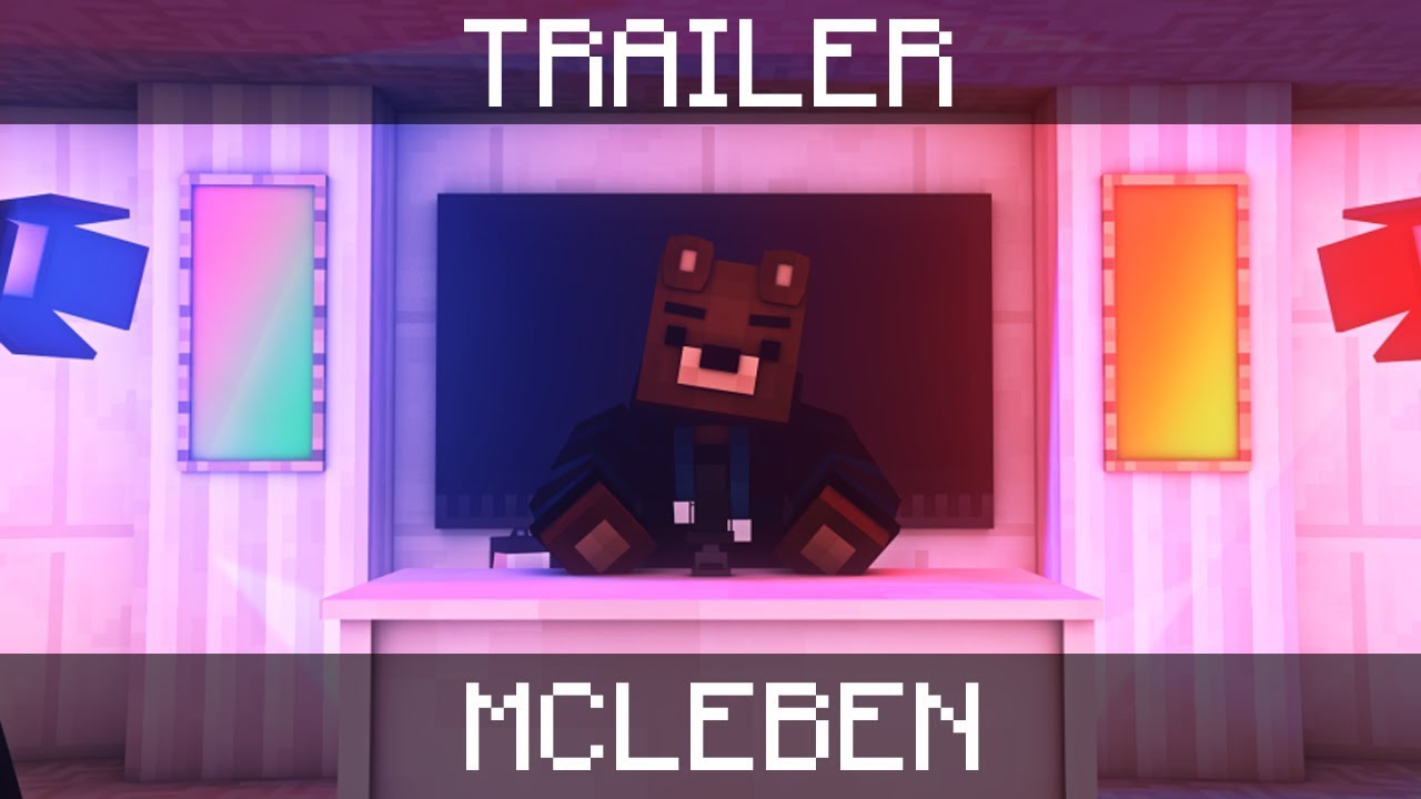 TRAILER | McLeben [Minecraft Animation] - SpaceCraft (перезалив)
