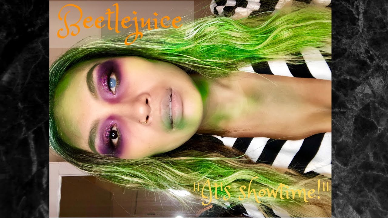 Beetlejuice Glam Makeup Tutorial/Stayprettywithsteph