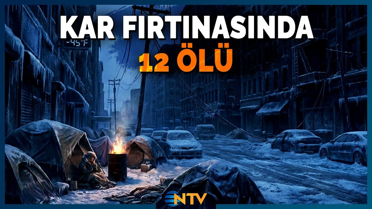 Termometreler -45'i Gösterdi! 12 Kişi Hayatını Kaybetti | NTV