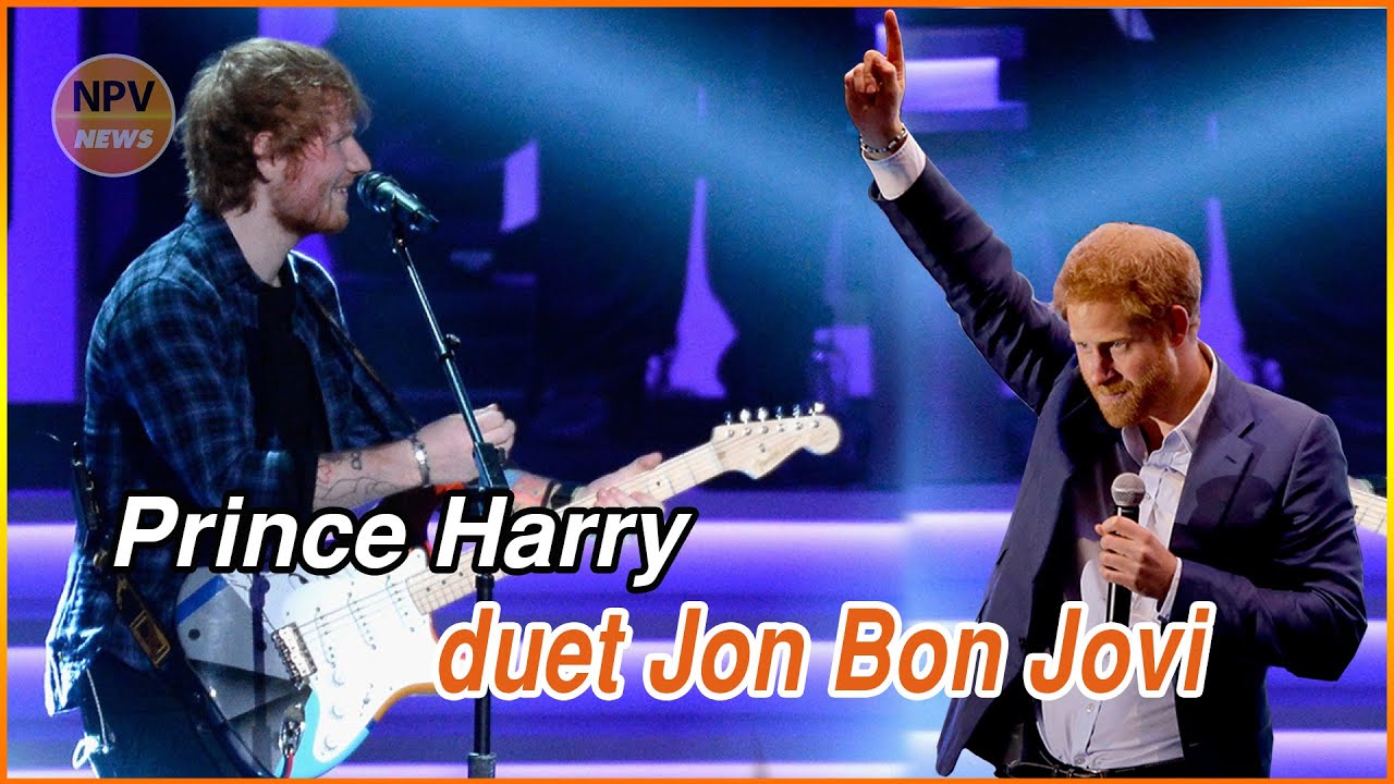 Prince Harry And Jon Bon Jovi Duet Raise Money For The Invictus