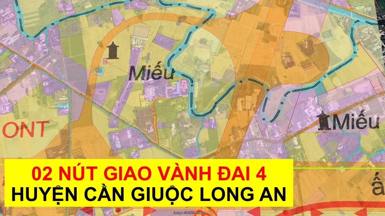 02 NÚT GIAO VÀNH ĐAI 4 HUYỆN CẦN GIUỘC LONG AN - Quy hoạch Long An