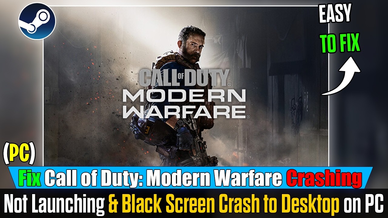 Fix Call of Duty: Modern Warfare Crashing, Not Launching & Black Screen | Crash to Desktop PC