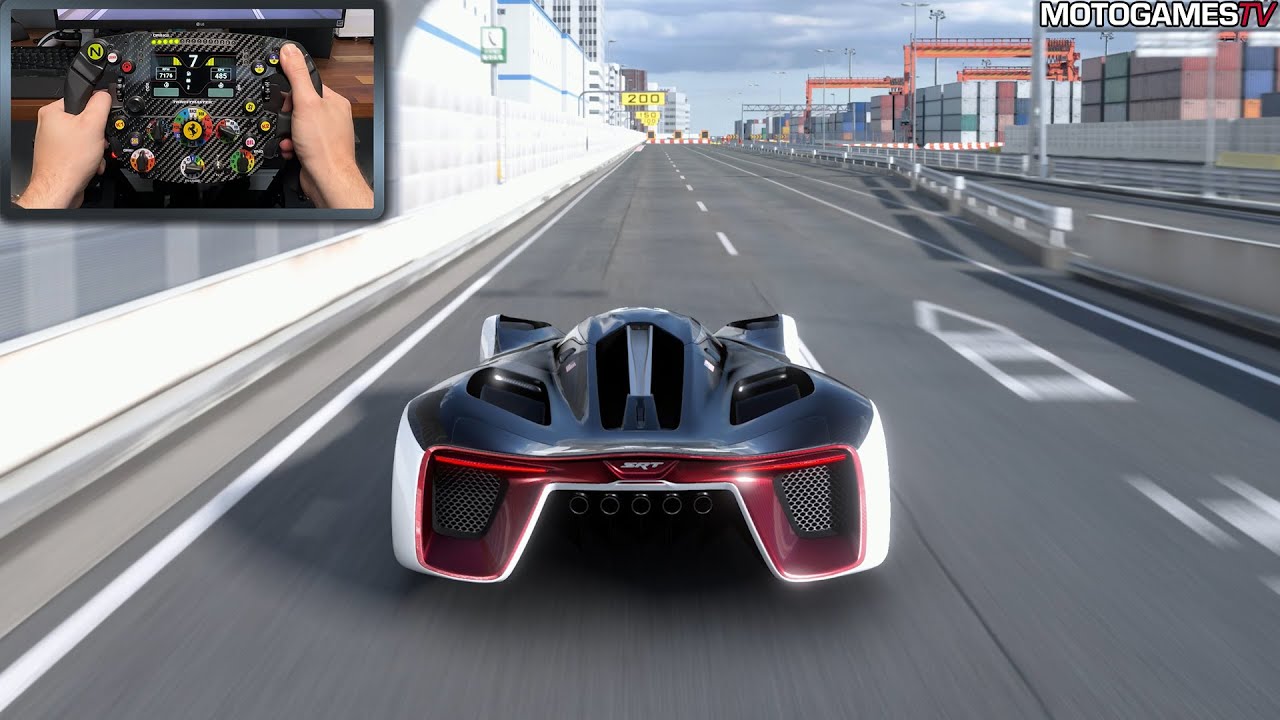 Gran Turismo 7 - Dodge SRT Tomahawk GTS-R VGT | Thrustmaster SF1000 Gameplay [PS5]