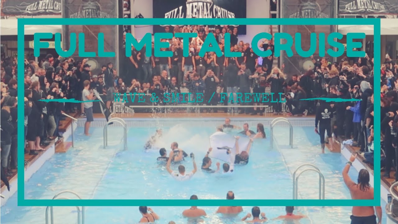 Full Metal Cruise:  „Wave & Smile“ - Farewell Party | Hard on the Wind | Offiziere im Pool