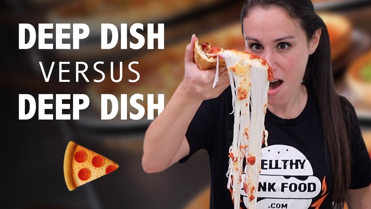 DEEP DISH PIZZA 🍕VS DEEP DISH PIZZA 🍕