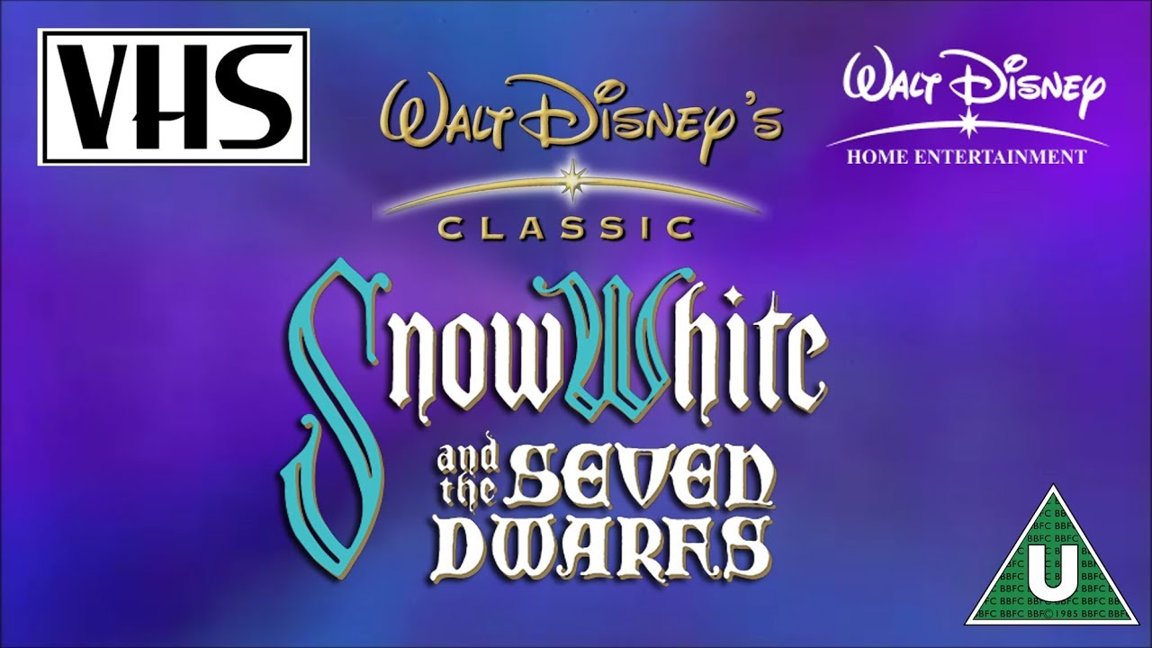 Opening to Snow White & the Seven Dwarfs: Platinum Editon UK VHS (2001)