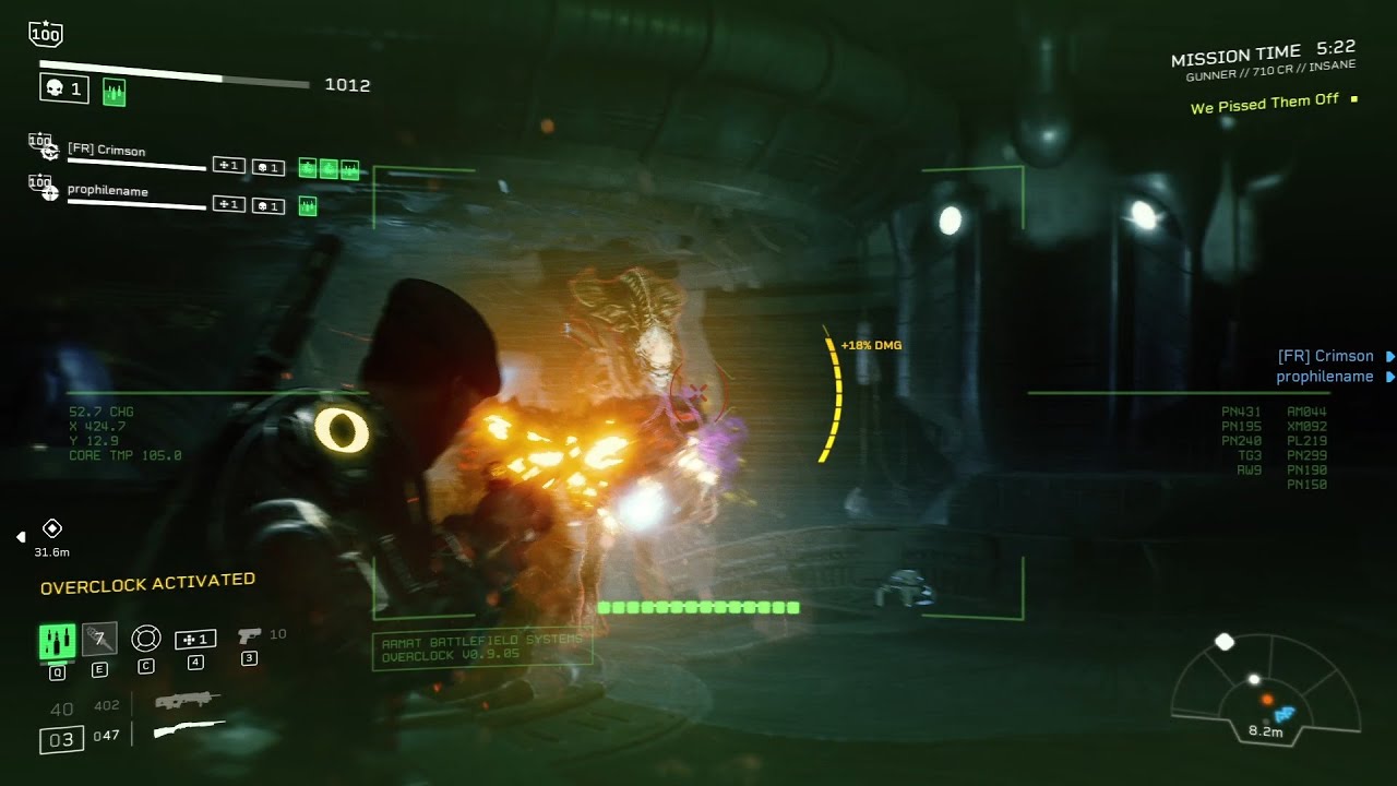 Aliens: Fireteam Elite - The Gift of Fire: Boarding (3-3) - Insane - We Pissed Them Off
