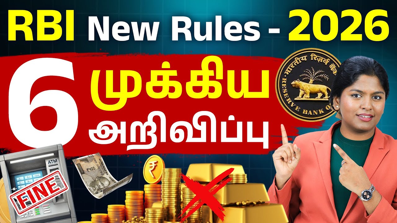 6 Big RBI Banking Rules From Jan 2026 - ATM Cash Fail, Gold Loan, Home Loan Interest & More |Meghala