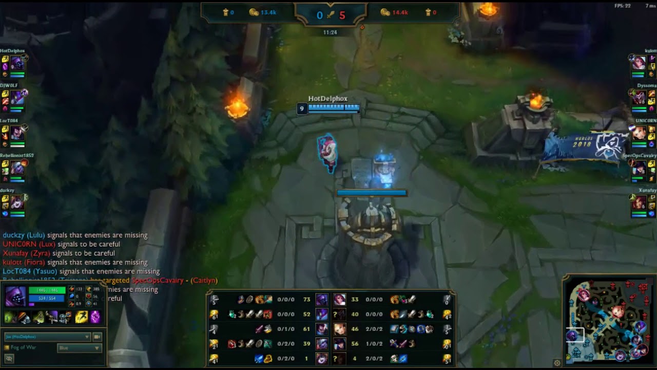 The Mighty Jax Top Lane Season 8 Gameplay