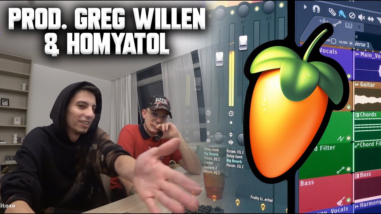 HOMYATOL & GREG WILLEN PRODUCONO DUE BEAT E UN REMIX *integrale*
