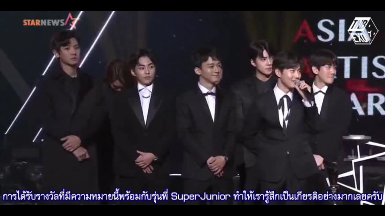 [Thaisub] 171115 รางวัล Fabulous - EXO & SJ @ AAA2017 [tnb_exo]