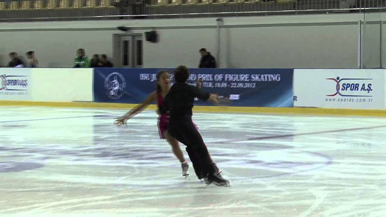 2 M. GASSOUMI / C. LE MOLAIRE (FRA) - ISU JGP Istanbul 2012 Junior Ice Dance Short Dance