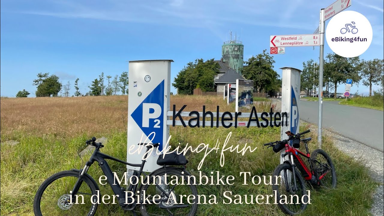 e Mountainbike Tour in der Bike Arena Sauerland