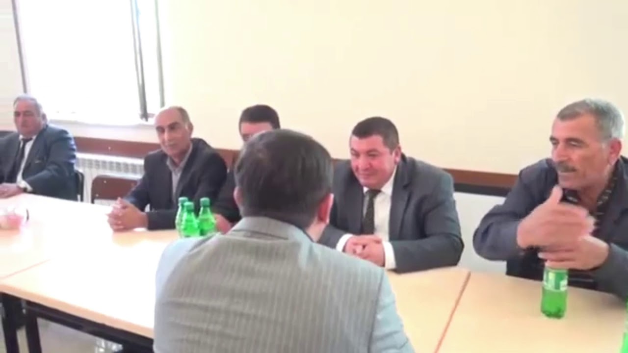 CƏHRİ KƏNDİNDƏ TİKİLMİŞ MƏRASİM EVİNİN AÇIİIŞI. 21.10.2018.Джагри, Cehri