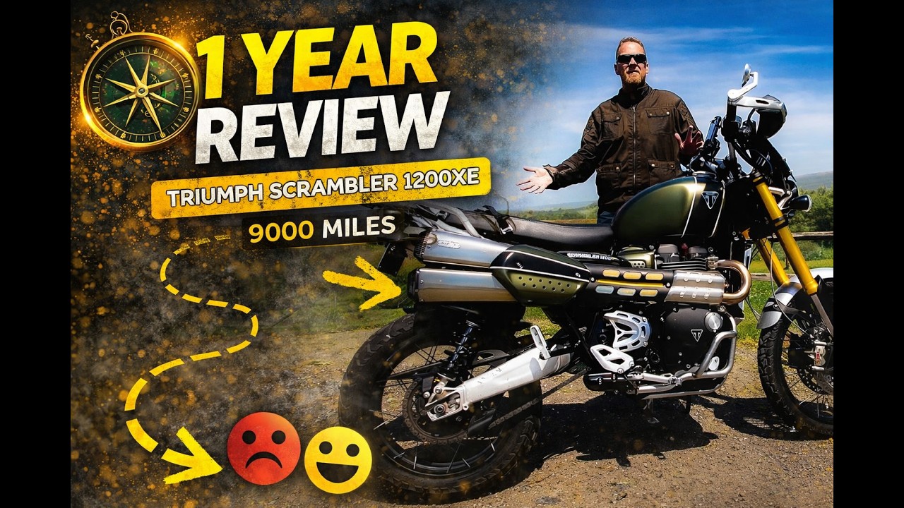 My one year / 9000 mile review of my 2022 Triumph Scrambler 1200