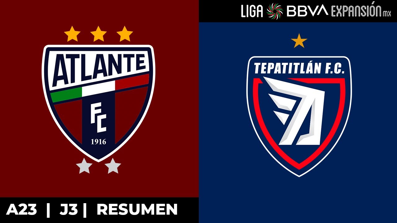 ¡Emocionante empate! | Resumen - Atlante vs Tepatitlán | Jornada3 - A23 | Liga BBVA Expansión MX
