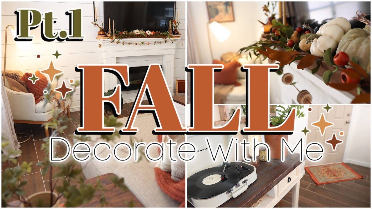 FALL DECORATE WITH ME 2021 | DECORATING FOR FALL 2021 | FALL DECOR INSPIRATION