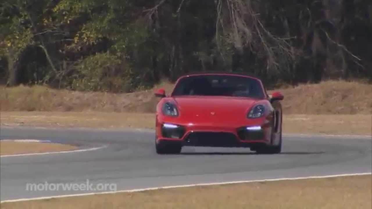 MotorWeek | Road Test: 2015 Porsche Boxster GTS