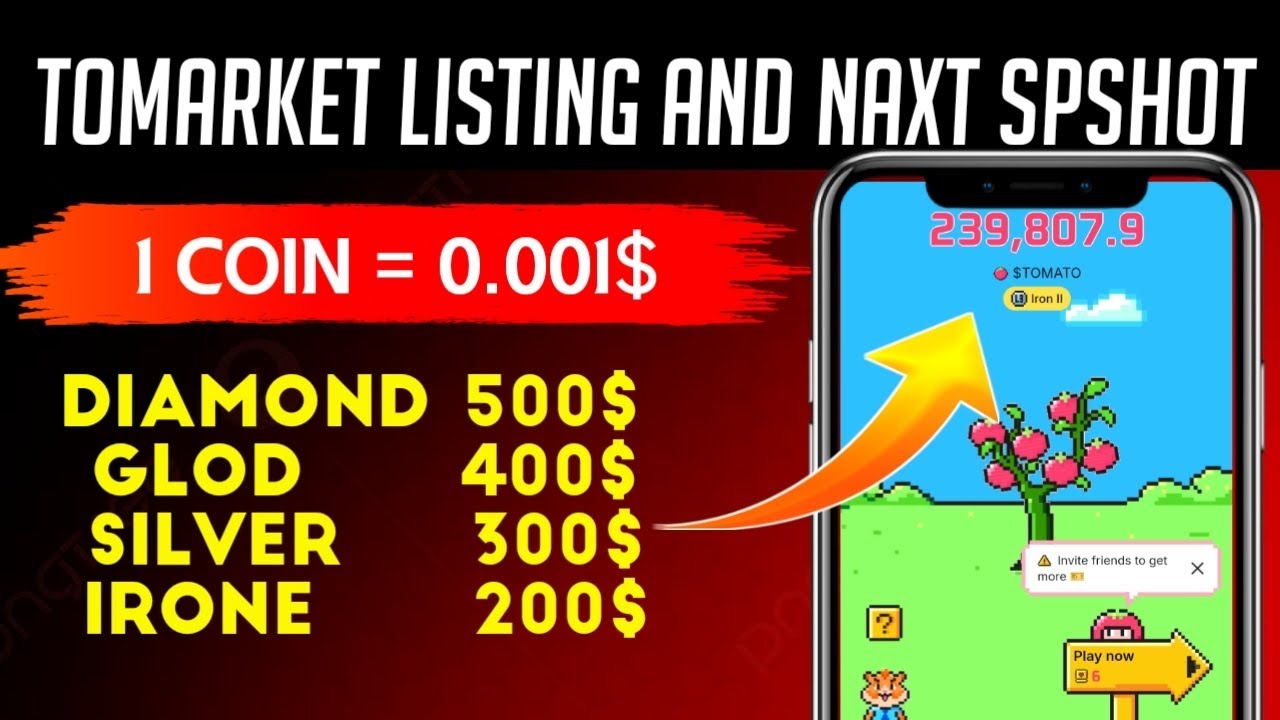 TOMARKET LISTING AND NAXT SNAPSHOTS [] TOMATO PRICE 0.001$ OCTOBER LISTING CONFIRMED