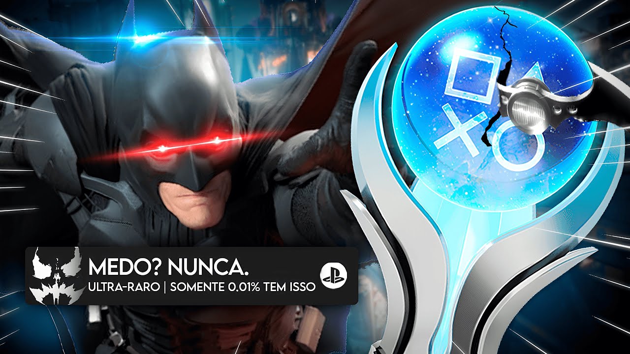 PLATINAR O BATMAN ARKHAM KNIGHT ME CUSTOU TUDO...