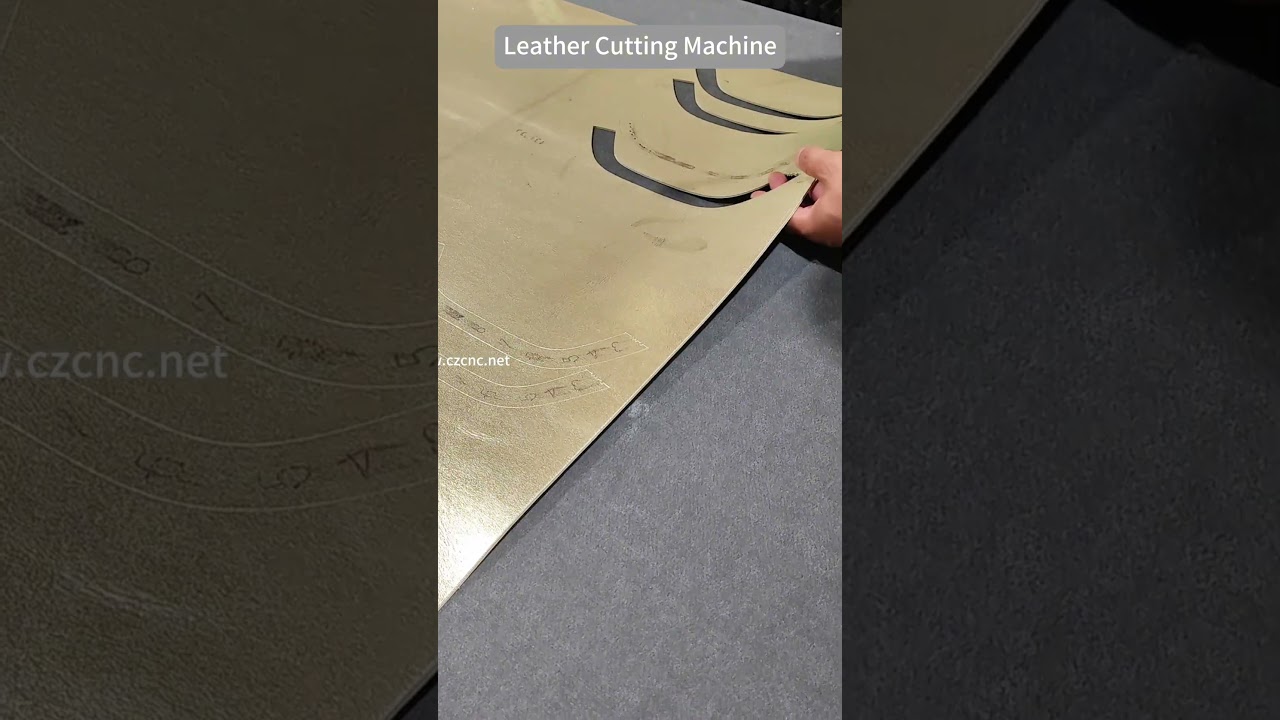 Automatic Leather Cutting Machine | CNC Leather Cutter Machine  #oscillatingknifecuttingmachine