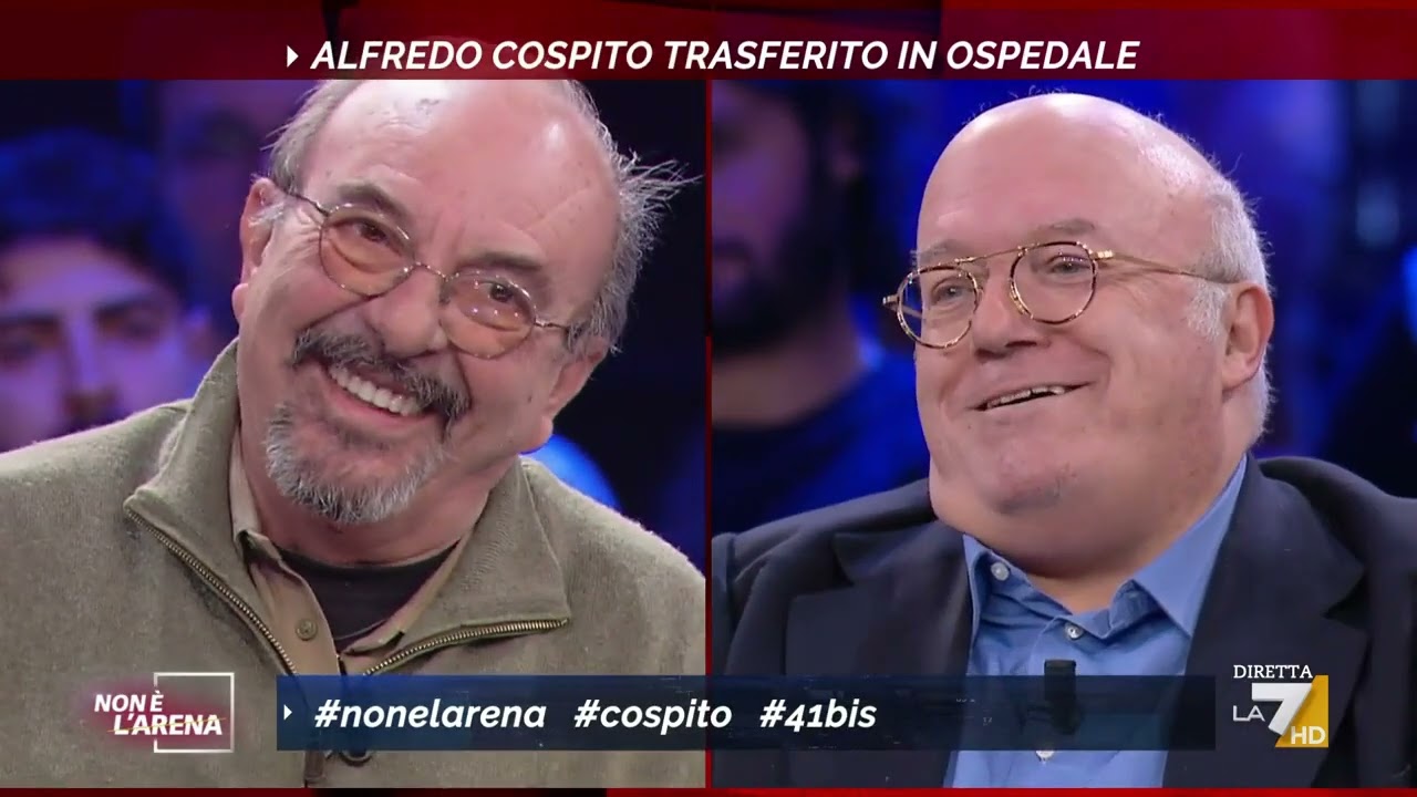 Cospito, botta e risposta Telese-Vauro: 