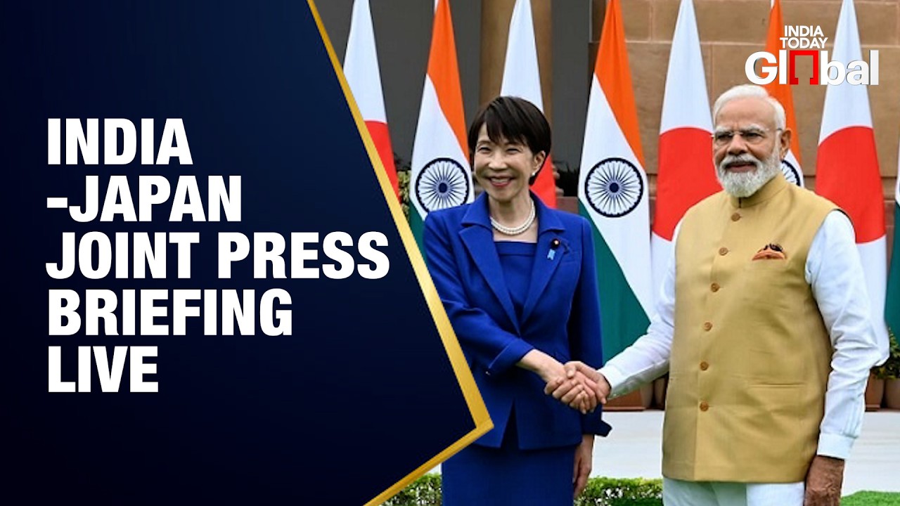 LIVE: PM Modi & Japanese PM Sanae Takaichi Hold Joint Press Briefing | India-Japan Summit
