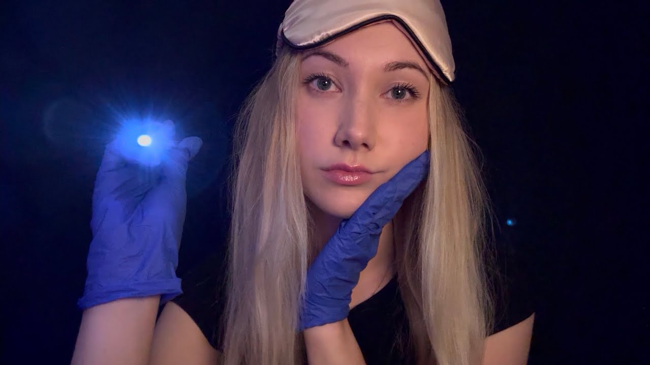 ASMR Cranial Nerve Exam | Sleepy Doctor Medical Roleplay 😴💤
