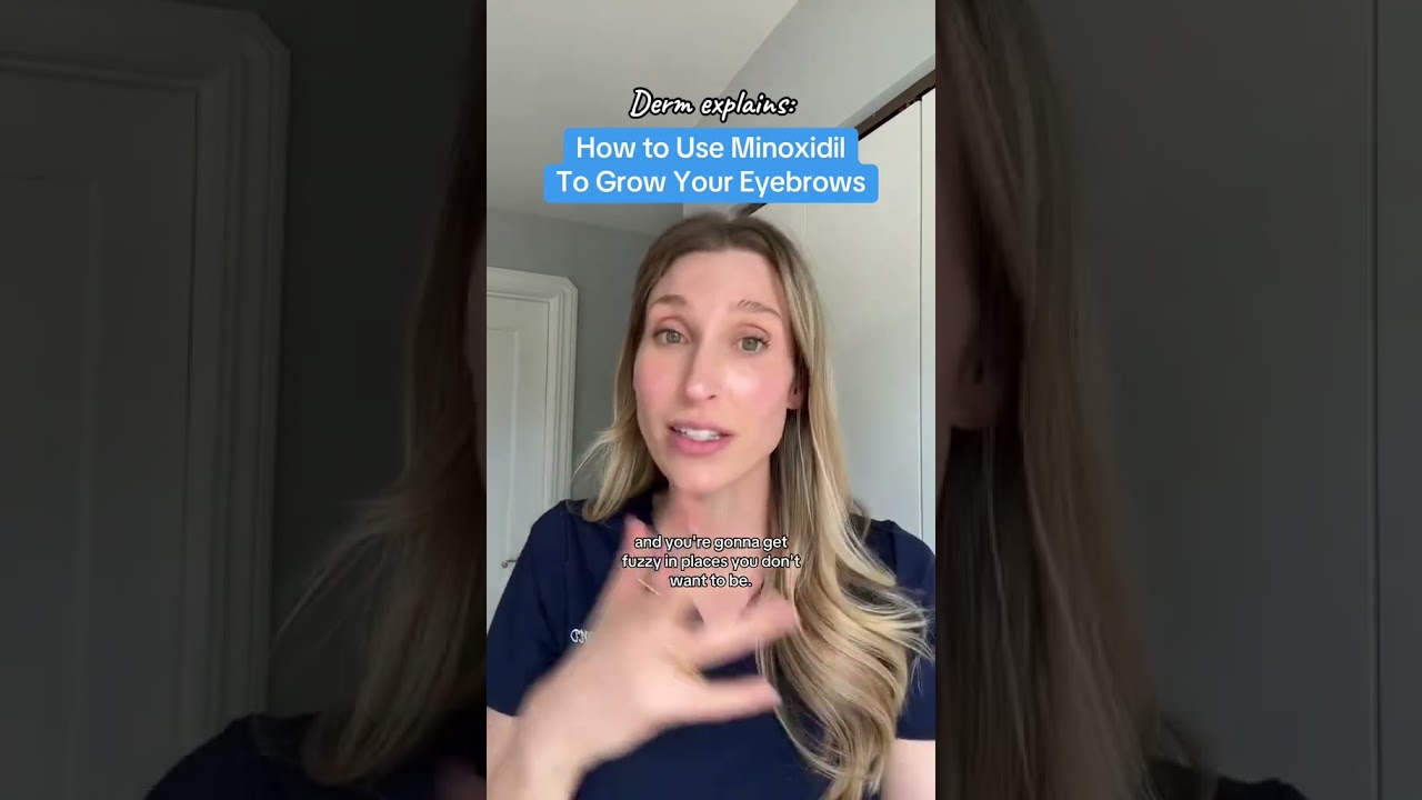 The BEST trick to growing thicker, fuller brows.
